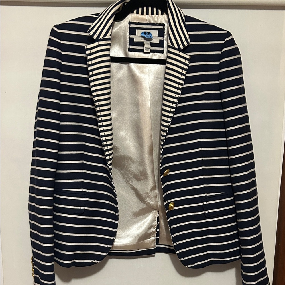 J. Crew Striped Schoolboy Blazer - 4